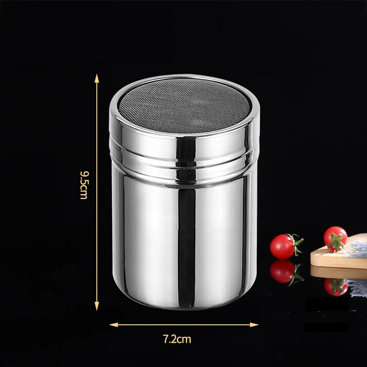 Harmony Hot Selling Kitchen Seasoning Box Outdoor Barbecue Pepper Seasoning Coffee Powder Stainless Steel Spice Jar