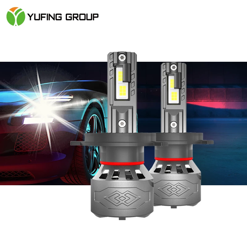 auto lighting system H3 H4 H7 H11  9005 9006  880 881 car light led headlight bulbs kit for auto car