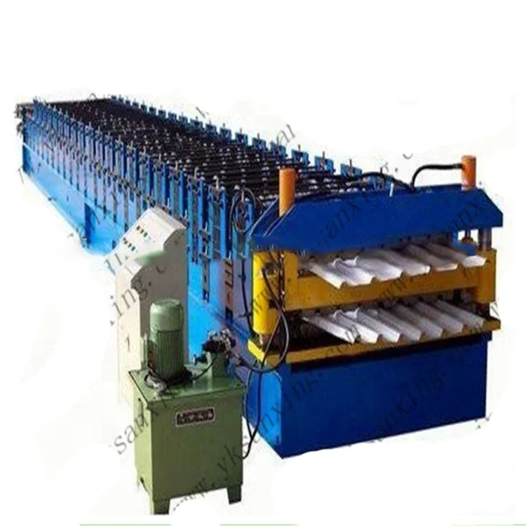 Hot Sale High Rib Hydraulic Corrugated Metal Steel Tile Sheet Better Life Roof Roll Forming Machine