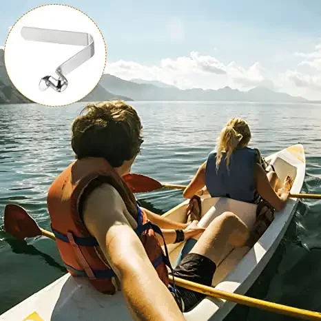 Manufacture Single V Shape Pole Push Button Spring Clip for 28-35mm Aluminium Tube Spring Snap Clips Locking Tube Pin