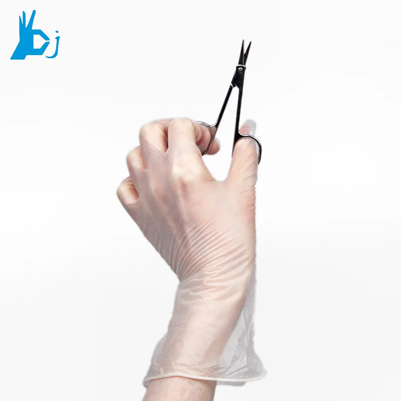 Disposable Salon Vinyl Exam Gloves for Household