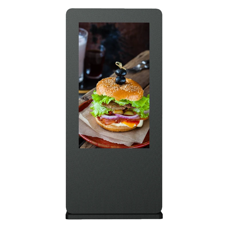 Best Factory Price Outdoor Portable Standing Lcd Display Touch Screen digital signage advertising player street screen kiosk
