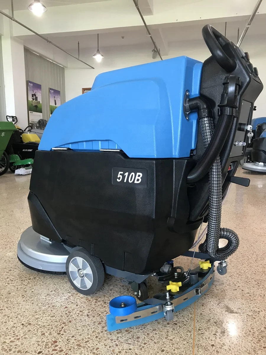 
MLEE 510B Industrial Washing Machine Floor Cordless Concrete Floor Cleaning Machine 