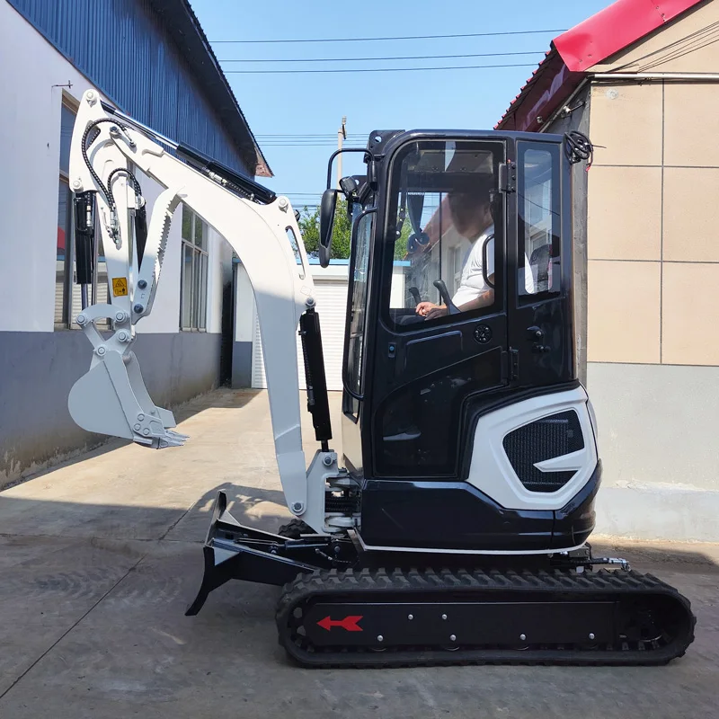 Free Shipping Diesel Engines Excavator 2.5 Ton Construction Site Excavator Machine Hydraulic Transmission Crawler Excavators