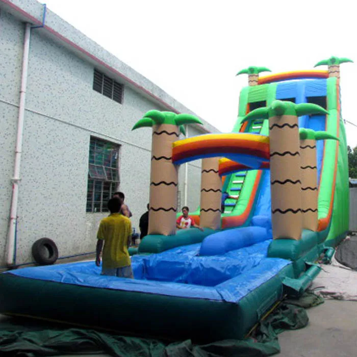 
Giant inflatable water slide jungle inflatable slide for sale 