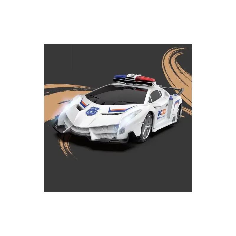 REMOTE CONTROL HIGH SPEED CAR RC Cross-border large remote control race caright four-way police car high-speed drifting