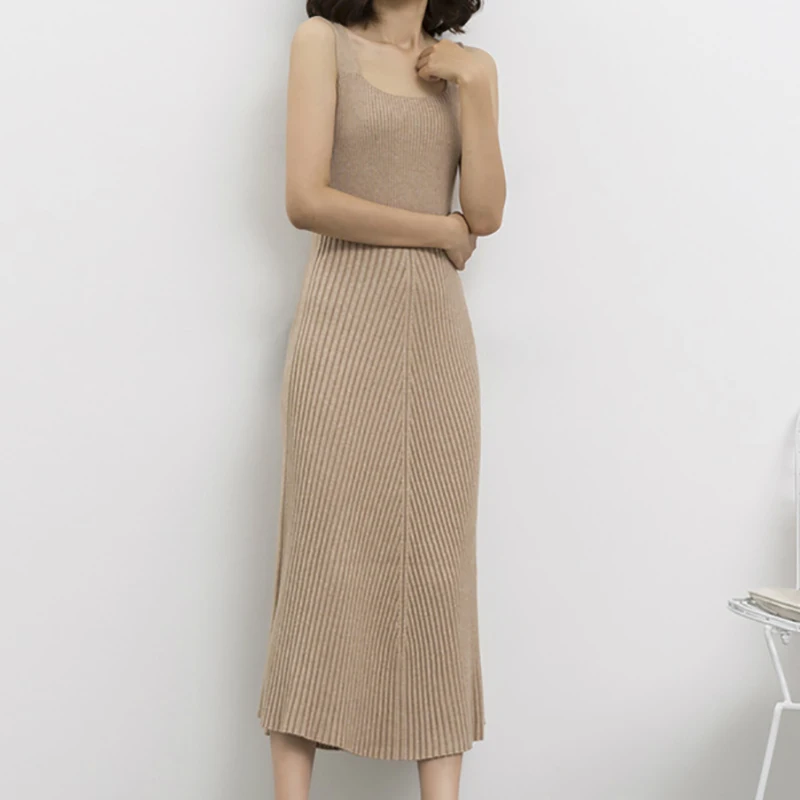 hot sell summer fashion office women sexy sleeveless casual dress