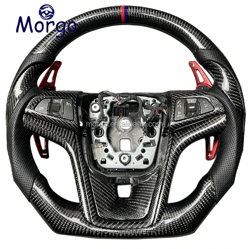 For Chevrolet steering wheel Custom Cruze carbon fiber steering wheel Malibu captiva equinox traverse steering wheel custom