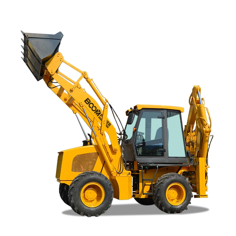 Multifunction Chinese cheap four wheel loader mini 2.5ton 3 ton 2500kg 3000kg backhoe loader with excavator price