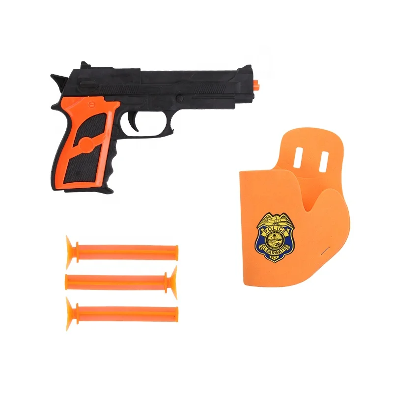 Cheap Simulation Police Toys Play Set 9PCS Role Play Plastic Police Equipment Set For Children