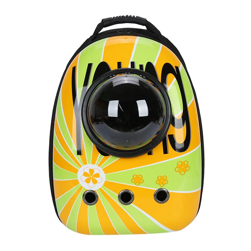 Airline approved pet cat dog carrier transport dog bubble backpack