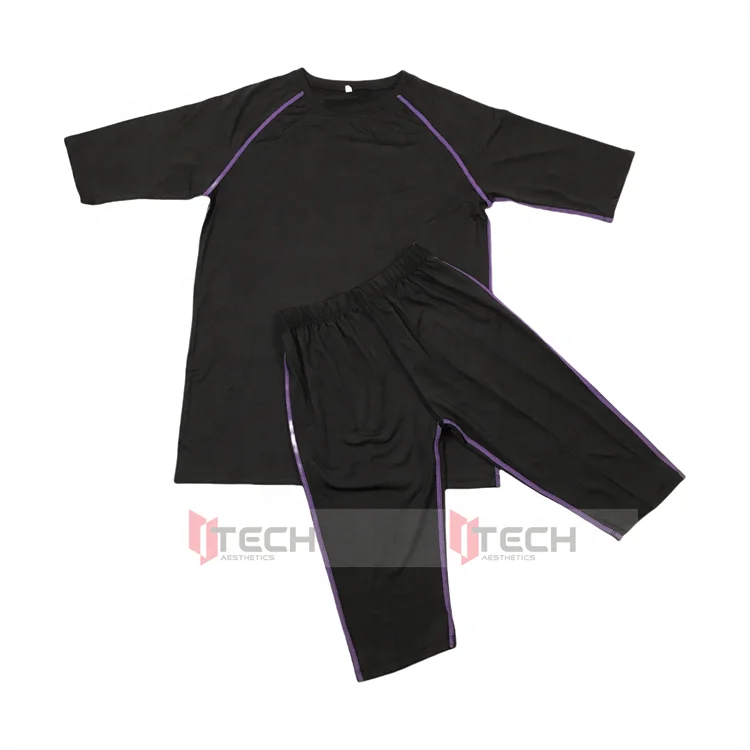 xbody wireless wired ems electric stimulation training vest body sculpting costume muscle suit fitness jumpsuit xbody ems suit