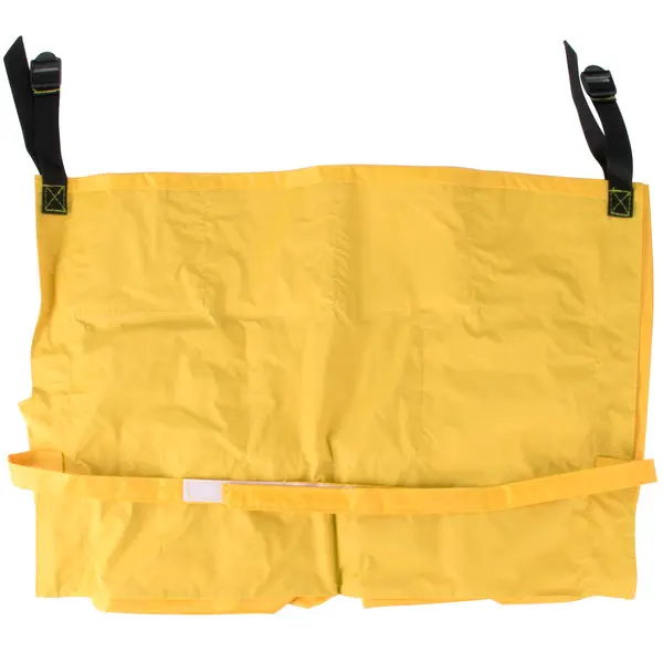 Muli-Pocket PVC Tote Bag Multi-Pocket Vinyl Caddy for Storage for Large round and Square Trash Cans Waterproof Hanging Style