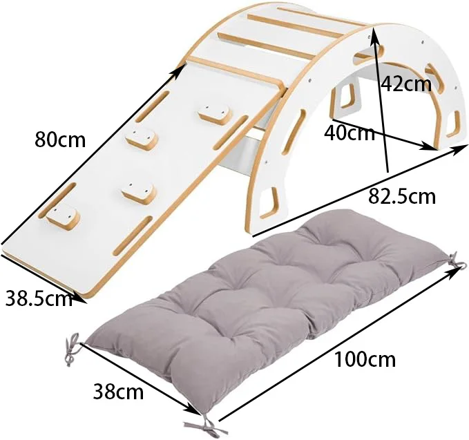 Montessori Piklers Set Kids Wooden climbing Piklers Arch Montessori Pickler Indoor climbing frame children