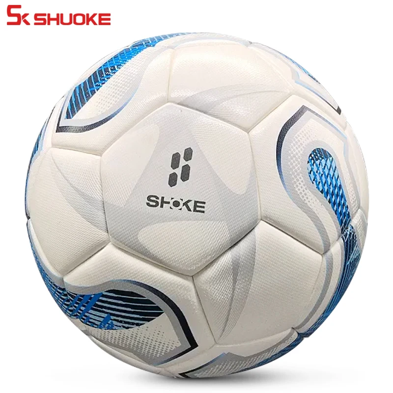 Guangdong Shoke Match Football Size 5 Customized LOGO Printing Thermal Bonding Soccer For Training
