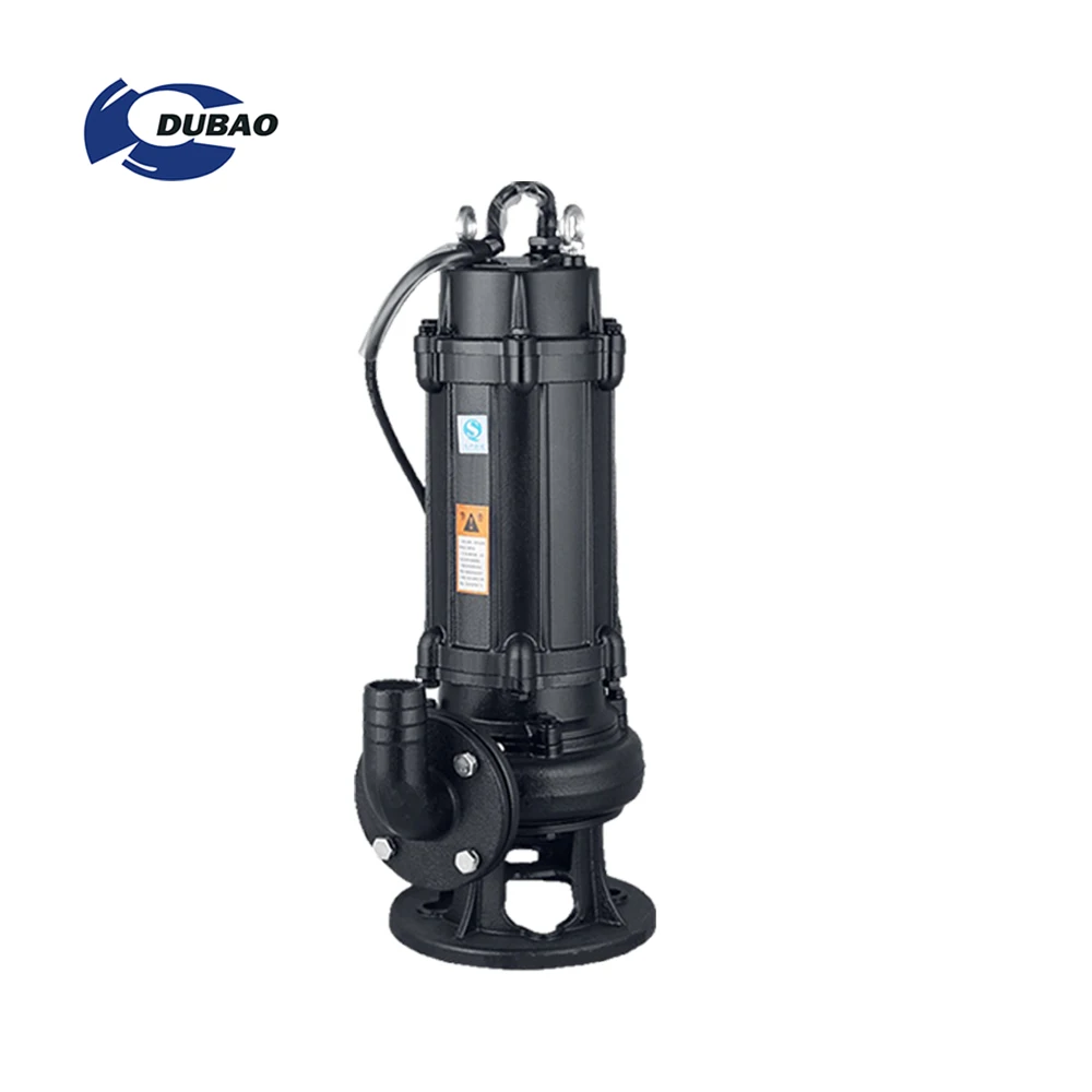 Hot Selling Dubao Farm Drainage Irrigation High Viscosity Medium Waste Water 120 Volt Submersible Utility Water Pump