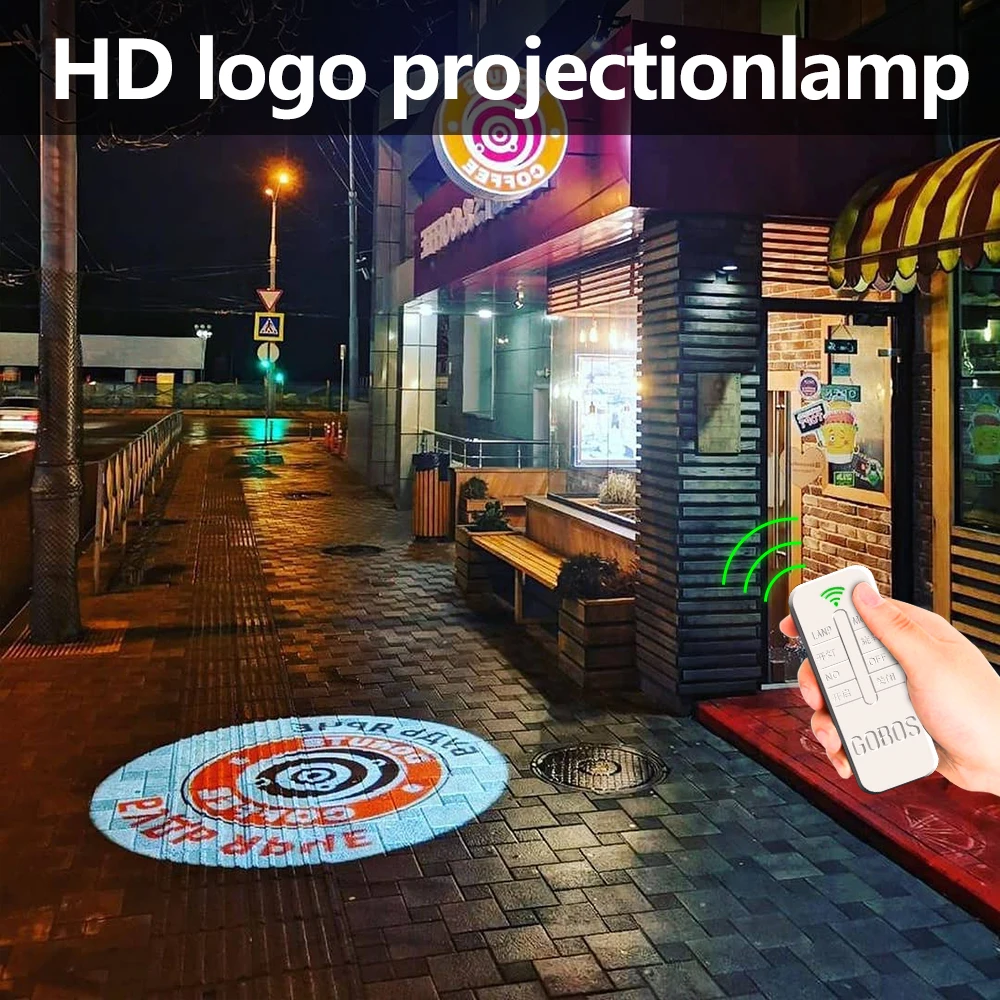 Проектор gobo высокой четкости для помещений светодиодный рекламный щит с текстовым логотипом и лифтом лампа лазерной проекции 50