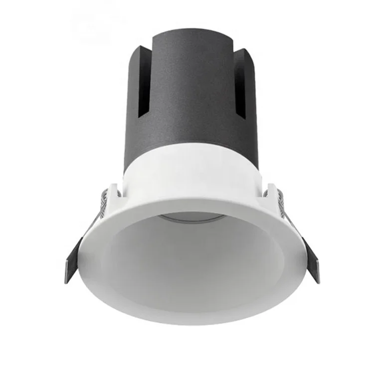 Современный литой алюминиевый точечный плафон 20 Вт Встроенный cri 90 cob антибликовый Светодиодный точечный светильник