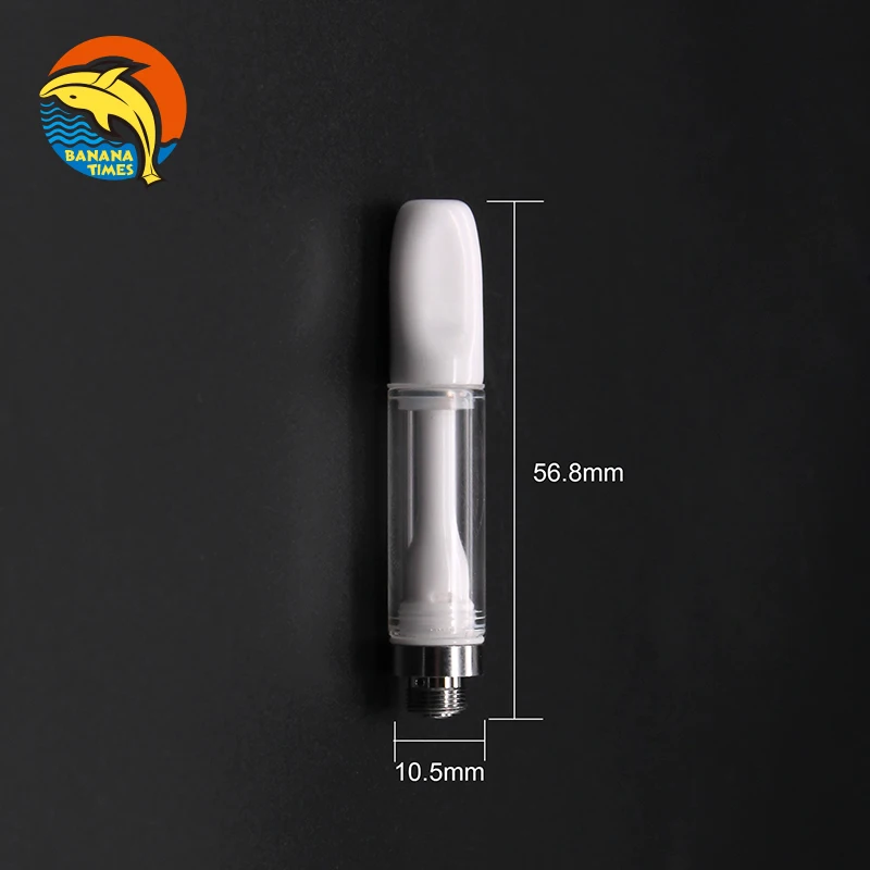 UK Best Seller Empty 0.8ml CBD Ceramic Vape Cartridge High Quality 510 Thread