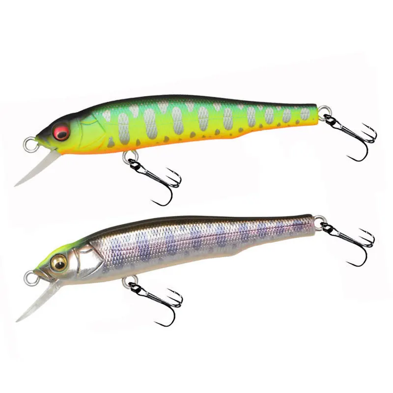 Japanese submerged Minnow 70mm 5g 3d molded lure slow sinking artificial lure