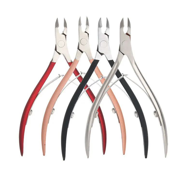 Nail Nippers Stainless Steel Cuticle Trimmer Cutter Dead Skin Remover for Women Girls Toenails and Fingernails Care