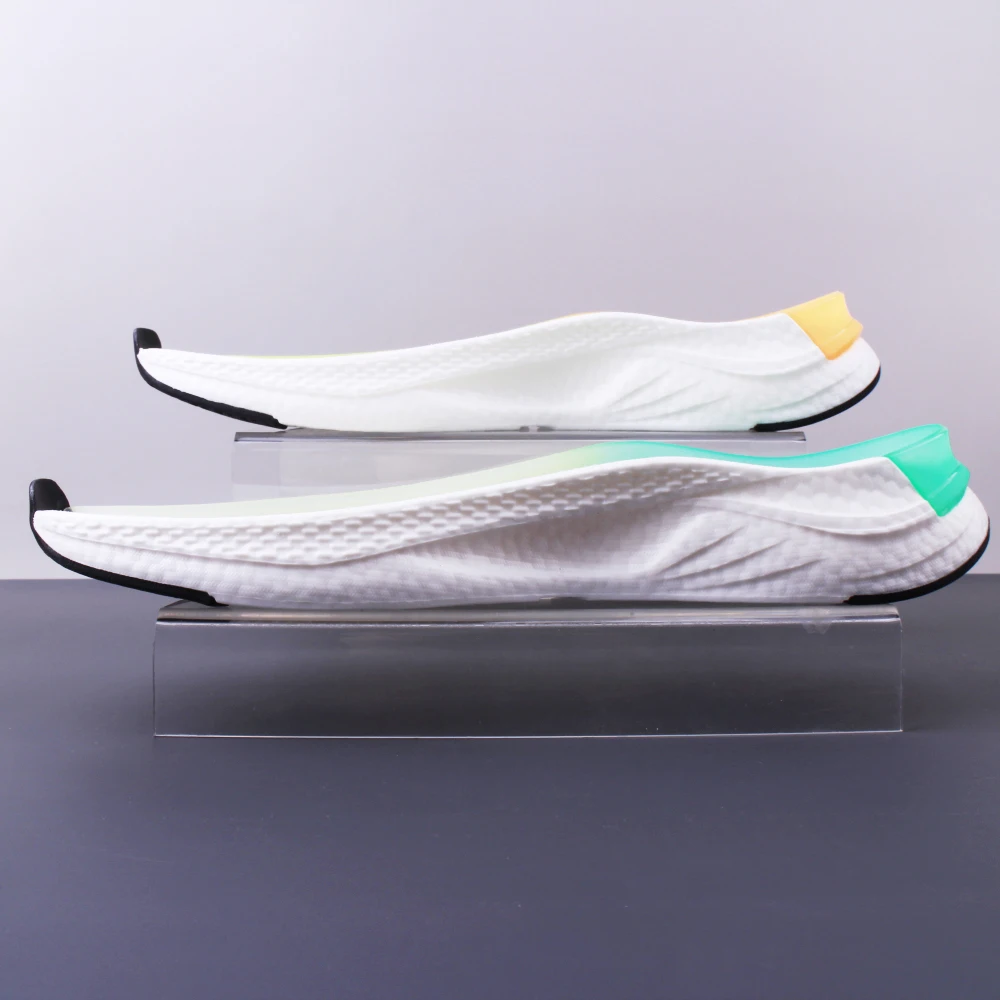 Custom Logo New Casual Sport Sneaker Men Chunky Outsole Factory Planta De Zapato Tpr EVA Popcorn Shoe Suelas Outsole Shoes Sole