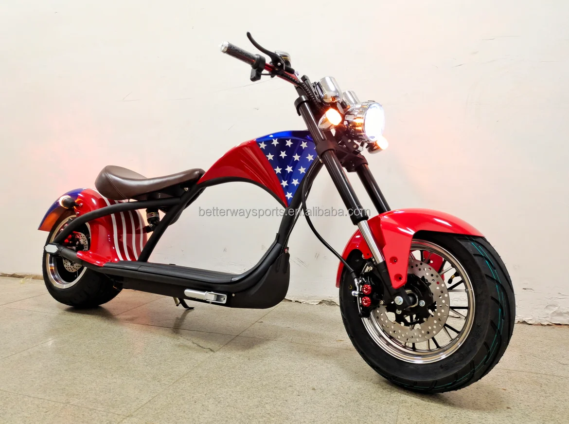 EEC/COC Европа в наличии два колеса citycoco Fat Tire 2 сиденья мобильность 2000 Вт 60В 30ah Citycoco M1Scooter