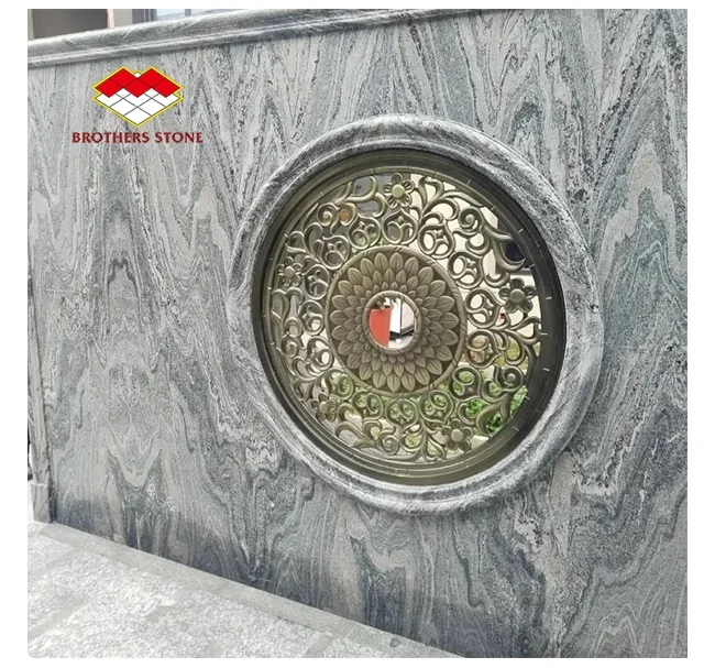 Chinese cheap Natural Juparana Wave sand kitchen granite  for countertop