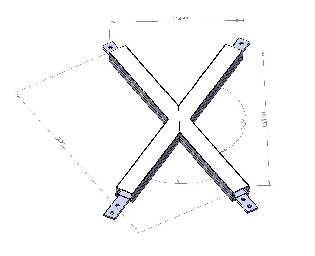 Modern Indoor Exterior Linear Strip Linkable Linear Light White Long Led Magnet Light