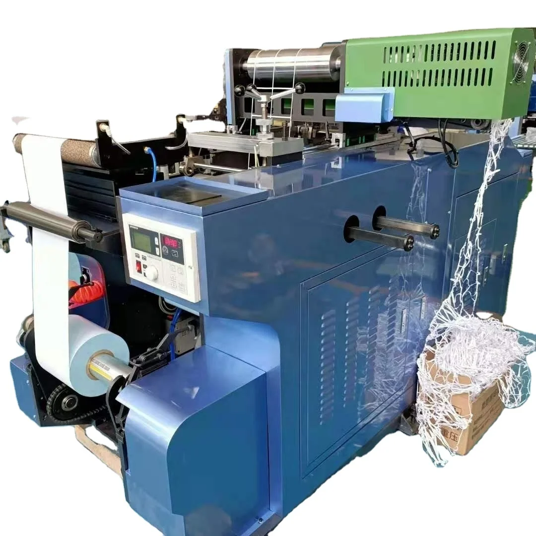 HX-350MF-S Automatic Roll to Roll Adhesive Label Rotary Die Cutting Slitting Machine Die Cutter