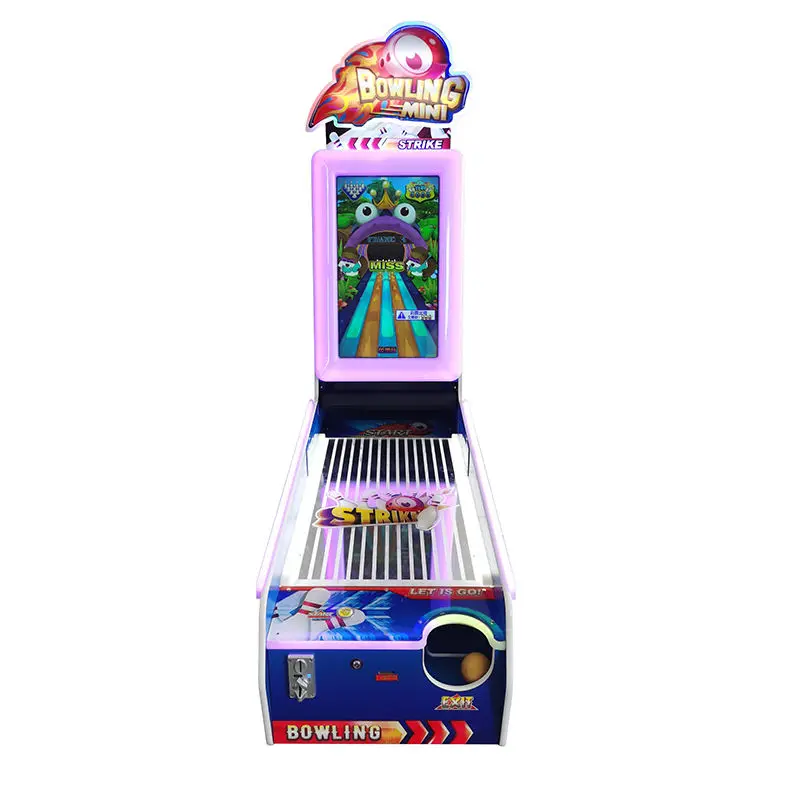 Hot Sale Arcade Bowling Machine Supplier Indoor Coin Operated Arcade Mini Bowling Game Machine