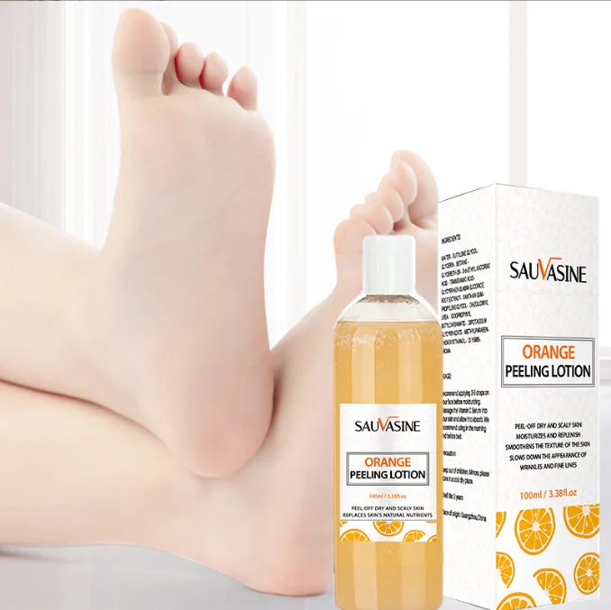 Wholesale strong effective organic extra strength whitening smooth and soften rough skin body lotion orange peeling lotion