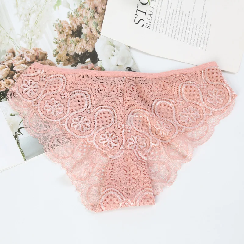 Sexy Seamless Panties For Women Pure Desire Mid-waist Ice Silk Bikini Butt Lift Briefs No Feeling Comfortable Cotton Crotch