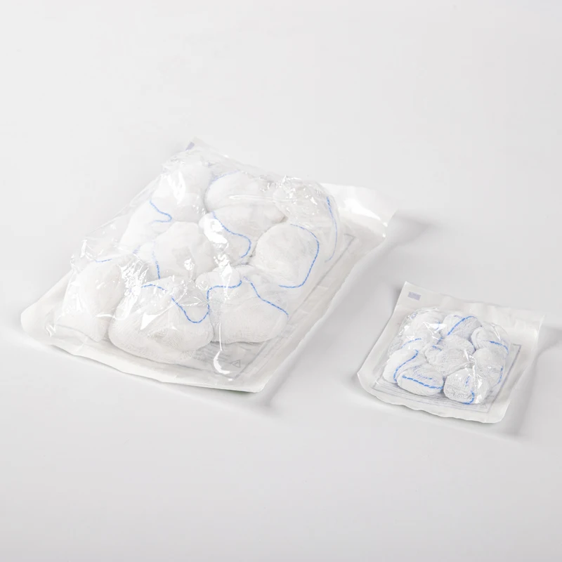 Factory Wholesales Medical Absorbent Sterile Non sterile Gauze Ball