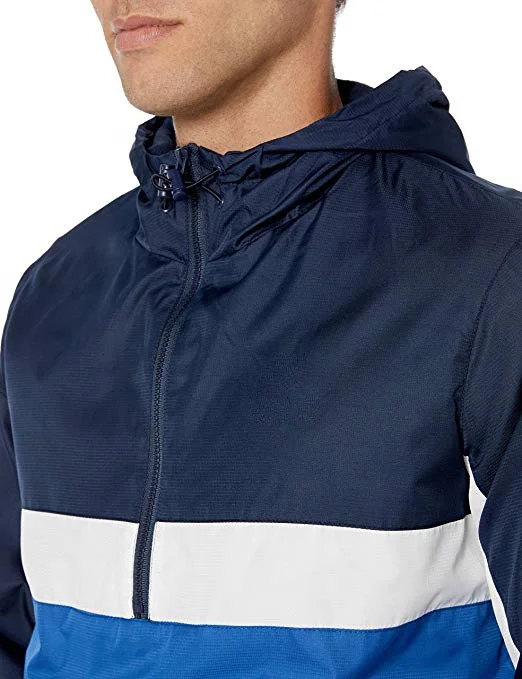 Casual Fashion Zip Up custom windbreaker Jacket Slim Fit Sports Jacket Outdoors mens windbreaker Jackets