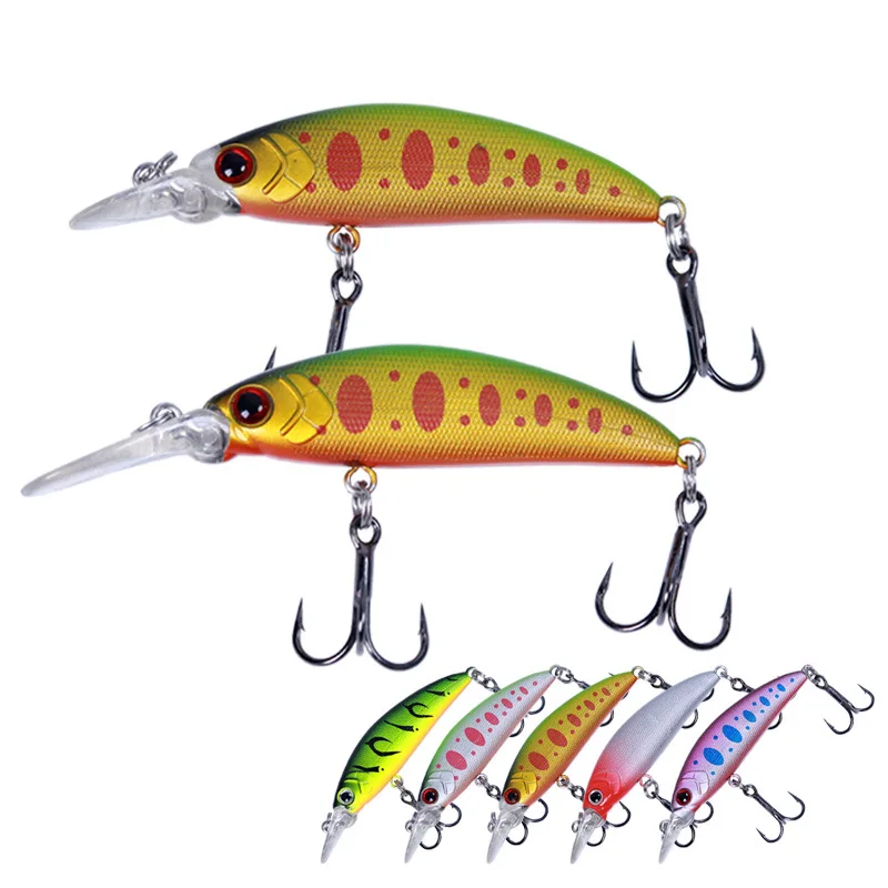 Wholesale bulk 5g hard plastic body minnow lures for fishing