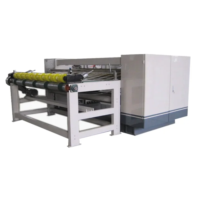
MJNC-1-2200 High Speed NC Paperboard Cutter (Computer control with spiral knife) 