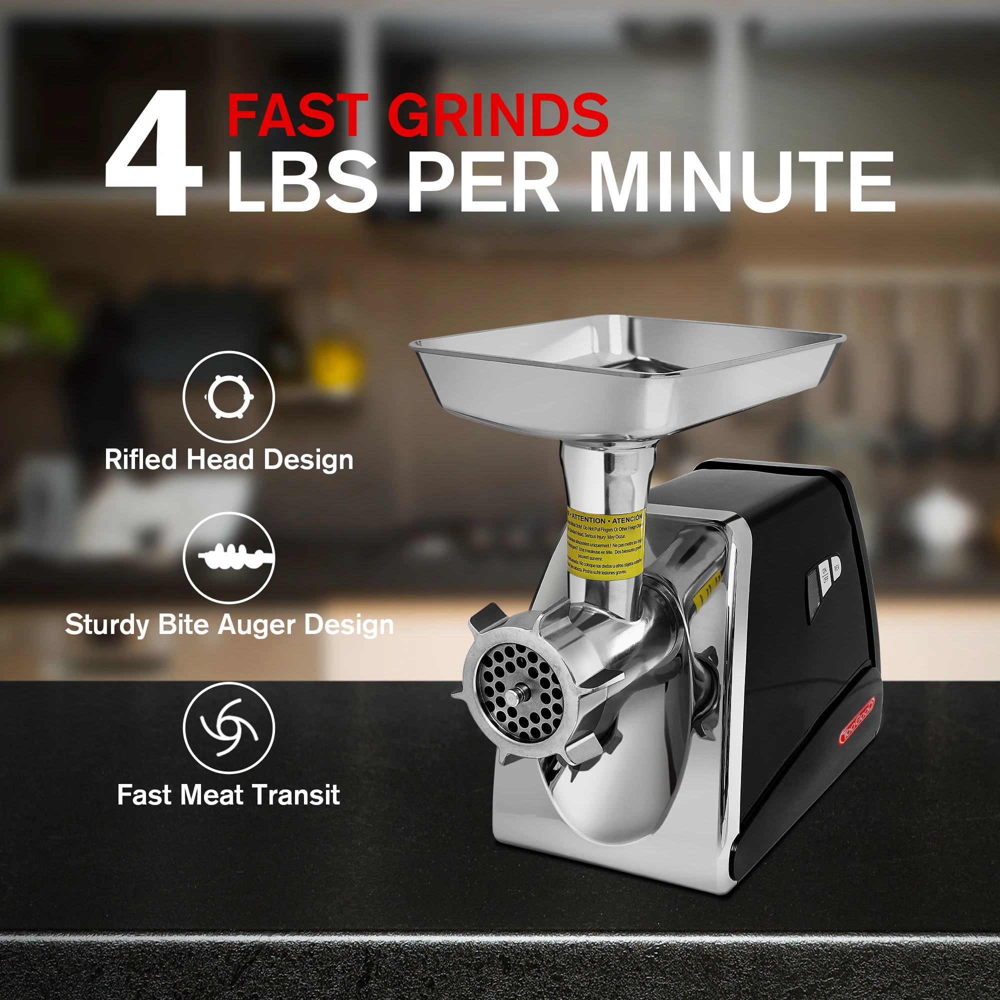 Мясорубка #8, столешница, 575 Вт, прямые продажи с завода, электрические мясорубки из нержавеющей стали, машина для нарезки мяса, мясорубки