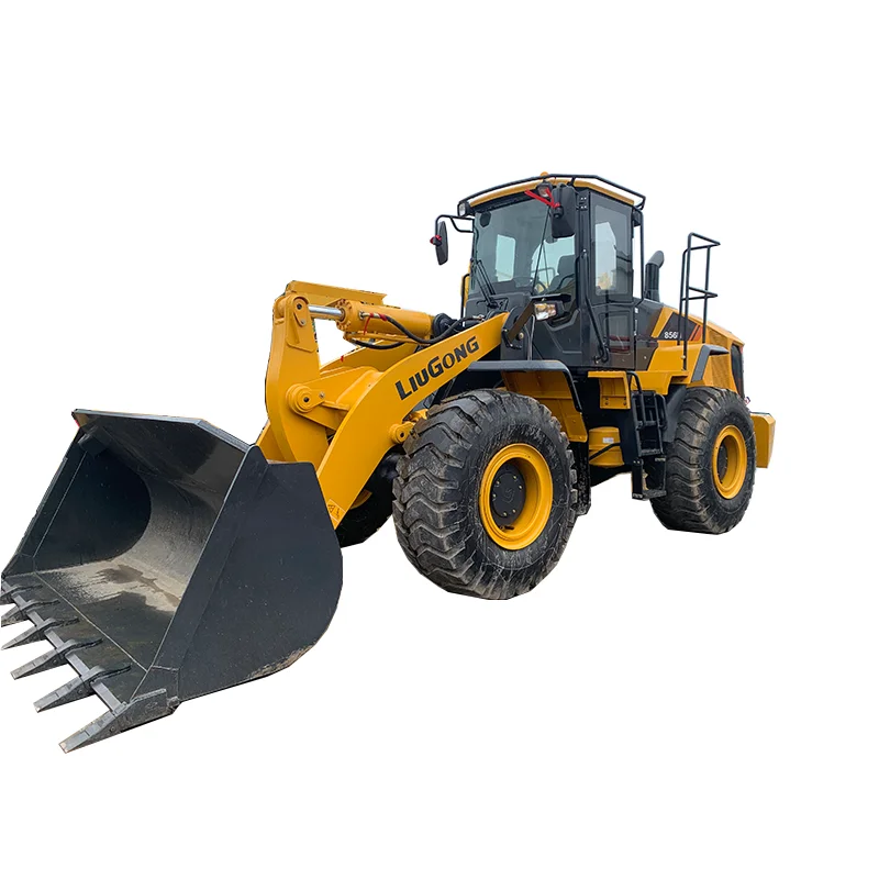 China Best selling brand LIUGONG 856H 5 ton Wheel used Loaders with low price