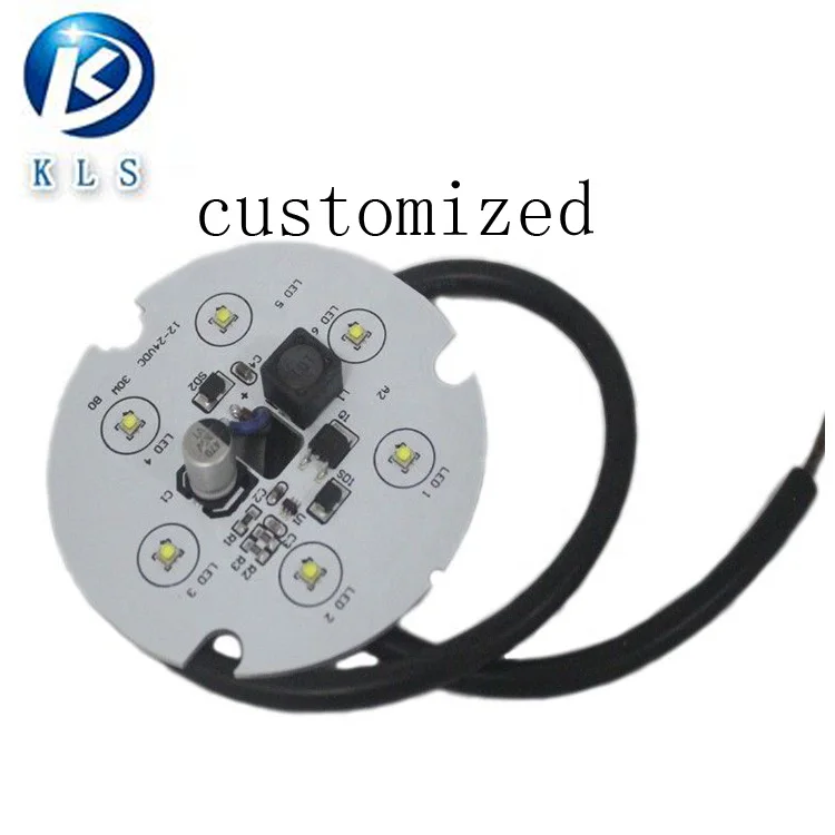 Pcb Manufacturer 220v Round Led Bulb Circuit Board Smd 5730 2835 Led Driver Pcb 5w 7w 9w 12w