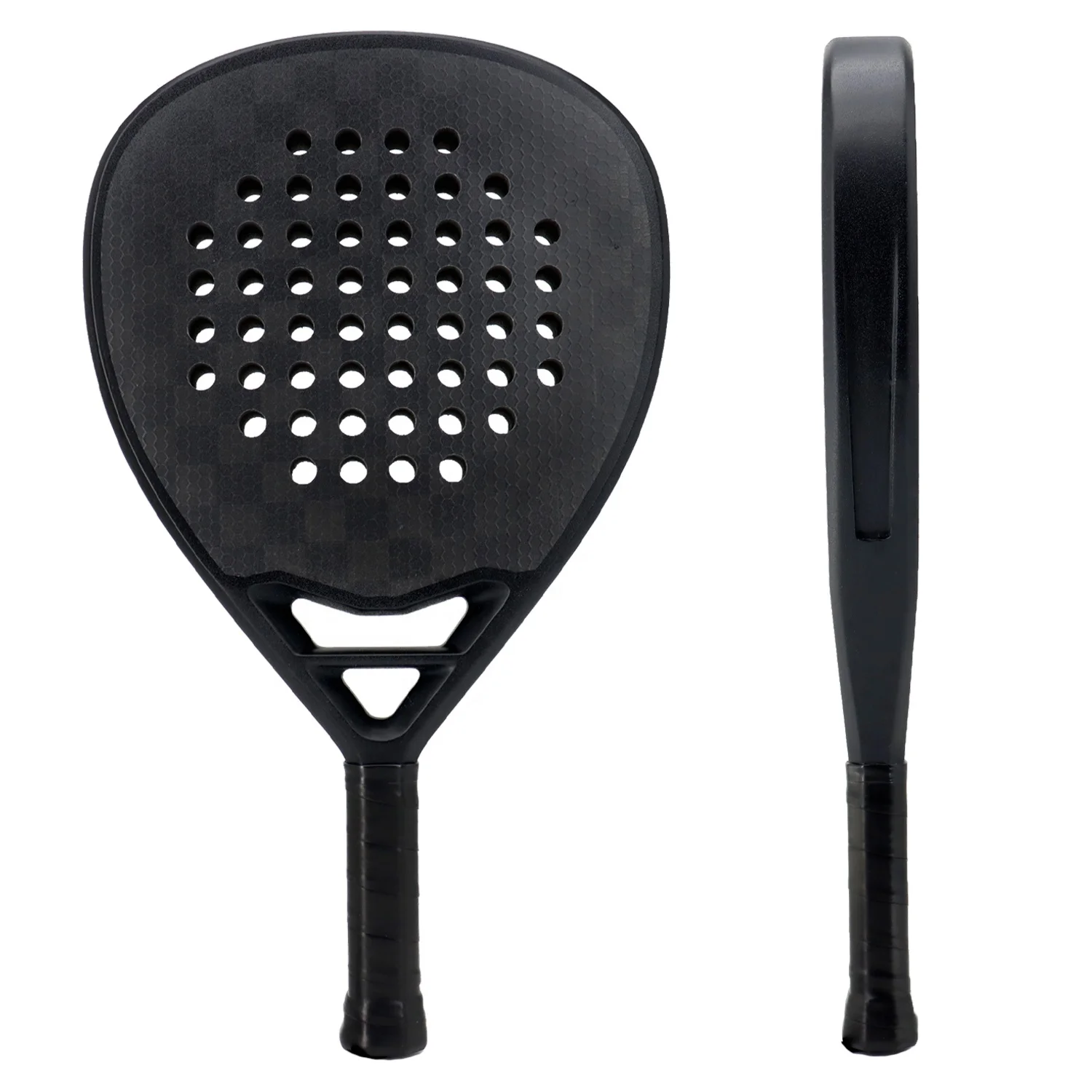 AMA Fashion factory wholesale fiberglass Carbon 3k 12k 18k Custom Premium Performance Powerful Lite Pop Padel Tennis Racket