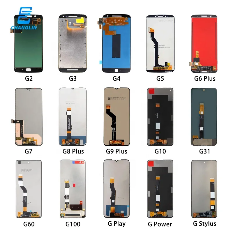 Mobile phone lcd moto display digitizer assembly glass tft oled for motorola G XT1032