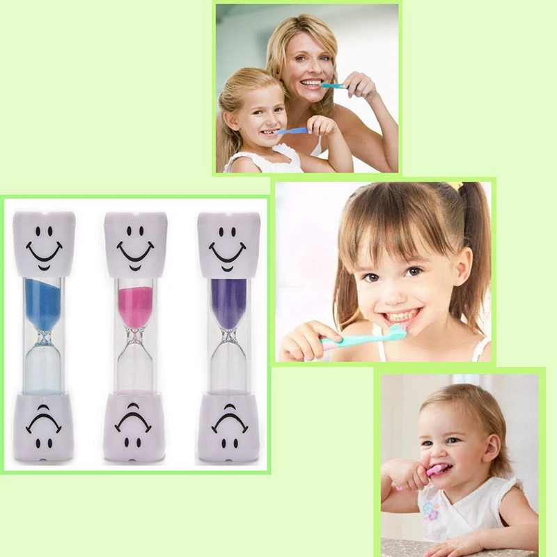 Two minute hourglass plastic shower timer