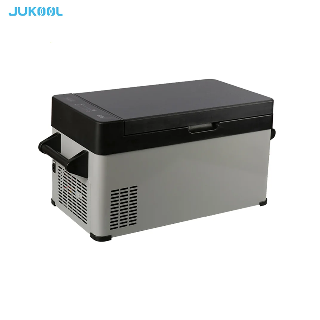 CE Certificate 30L compressor direct cooling dual zone freezer car fridge price for automotive and camping