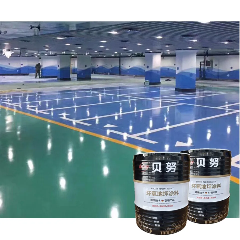 Wholesale of Chinese factories Ceramic Acrylic Surface Adhesive Anti slip Crystal Clear Epoxy Resin Floor paint
