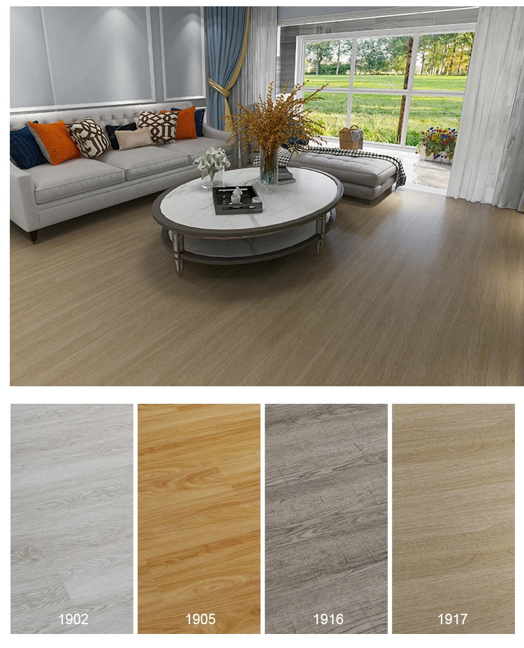 China Factory Unilin Valinge Click Wooden Color  Flooring Plank   Laminate Flooring Spc EVA  IXPE PVC Rigid Vinyl  Floor Tiles