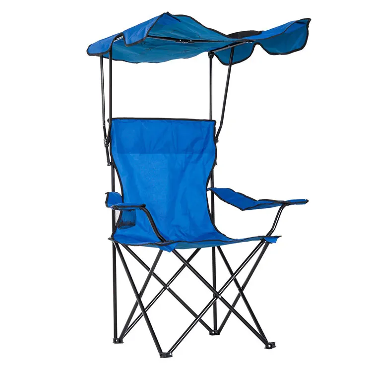 QIBU Customized Portable Outdoor Adjustable Oxford Camping Equipment Fishing Folding Chairs
