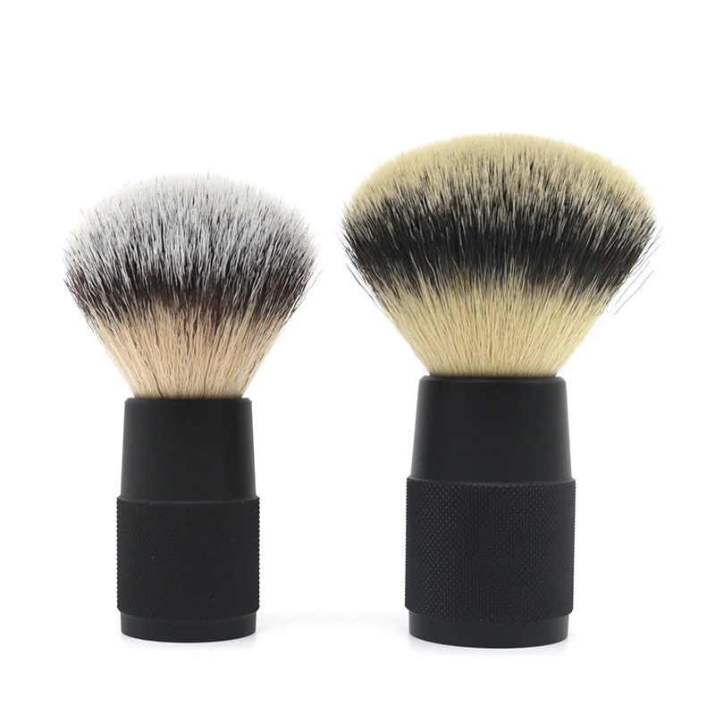 JDK hot selling shaving bowl and brush set wood acrylic with metal stand OEM make your own logo