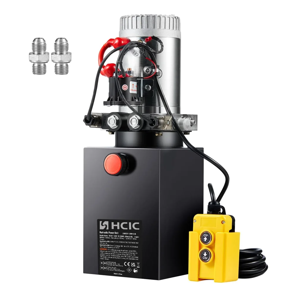 Compact 2.2 KW Hydraulic Power Unit for Agriculture with 60L Reservoir for Construction and Mining