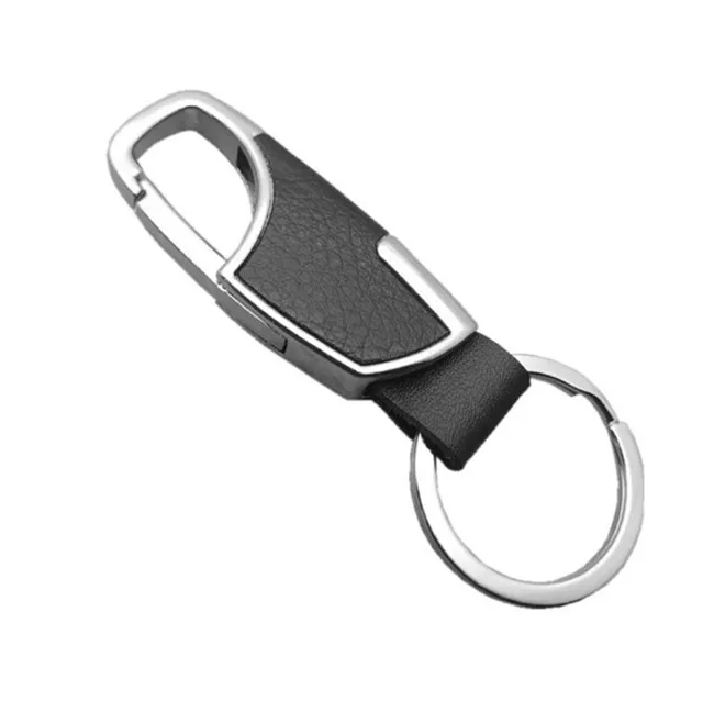 2022New Factory price promotion alloy black car vehicle key chain keychain